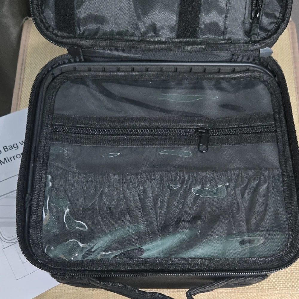 SALE! Portable LED Mirror with Black Cosmetic Case